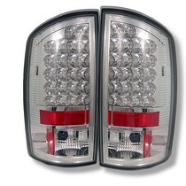 Spyder Chrome LED Tail Lights 02-06 Dodge Ram